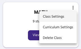 How to change the language of your class